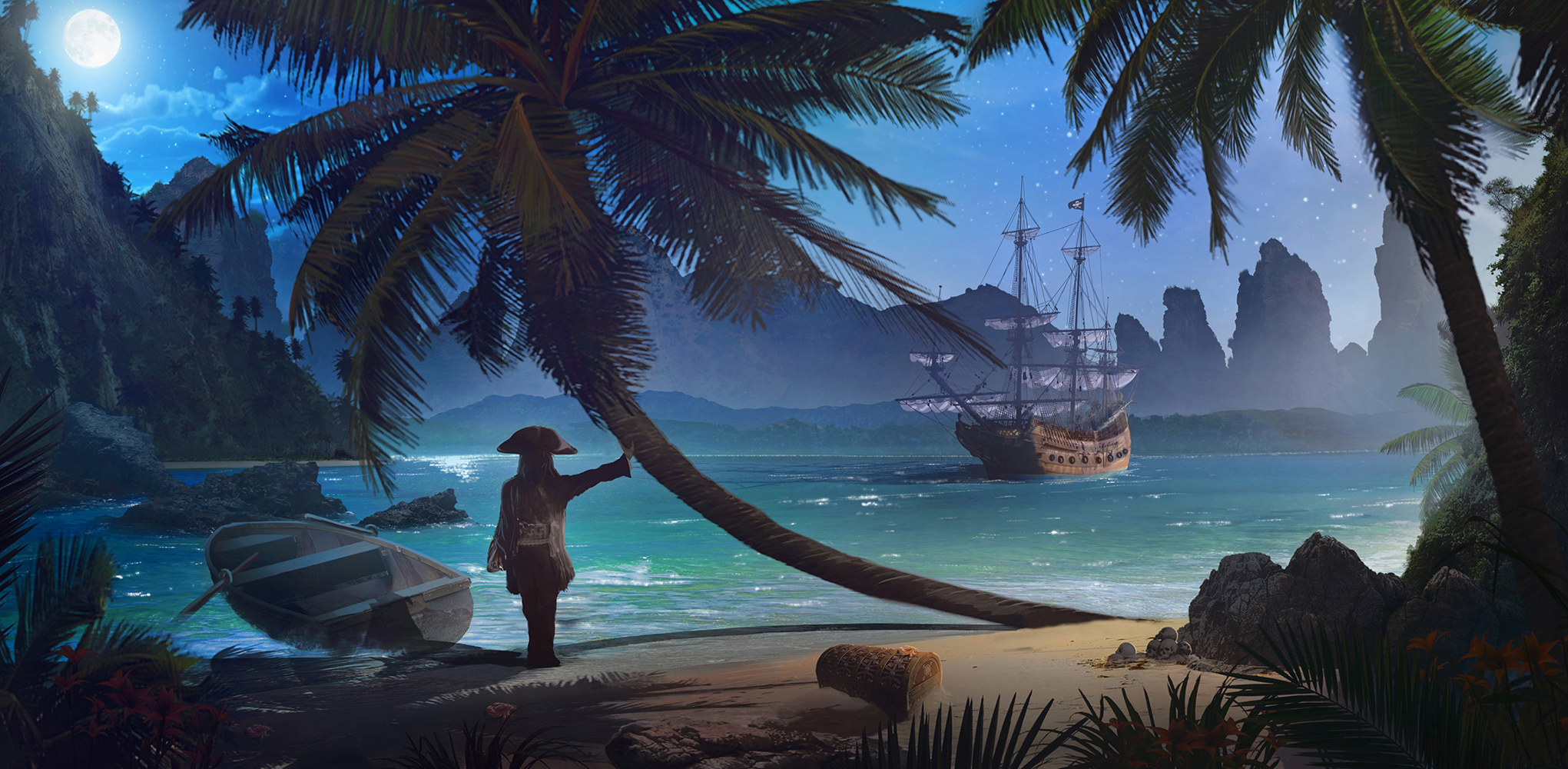 Остров пиратов. Пиратские острова (Pirate Islands, Австралия, 2003). Пиратский остров. Пиратский корабль и остров. Таинственный остров арт.